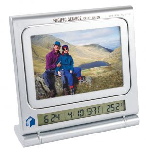 Clock Picture Frame - Thermometer & Dry Erase Board