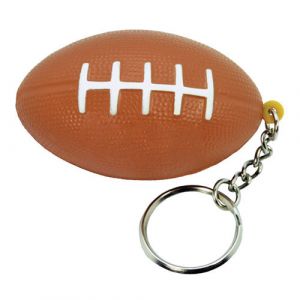 GK354 Football Keyring Stress Reliever Ball