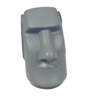 GK307 Easter Island Head Stress Reliever Ball