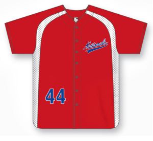 AK-BA502 Prowick Full-Button Mesh Sides Baseball Jersey