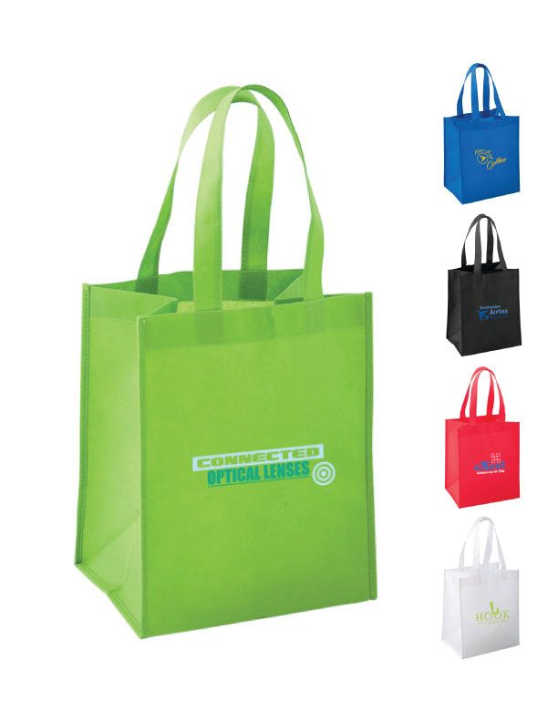 Custom Printed Mid Size Non-Woven Tote | Custom Tote Bags