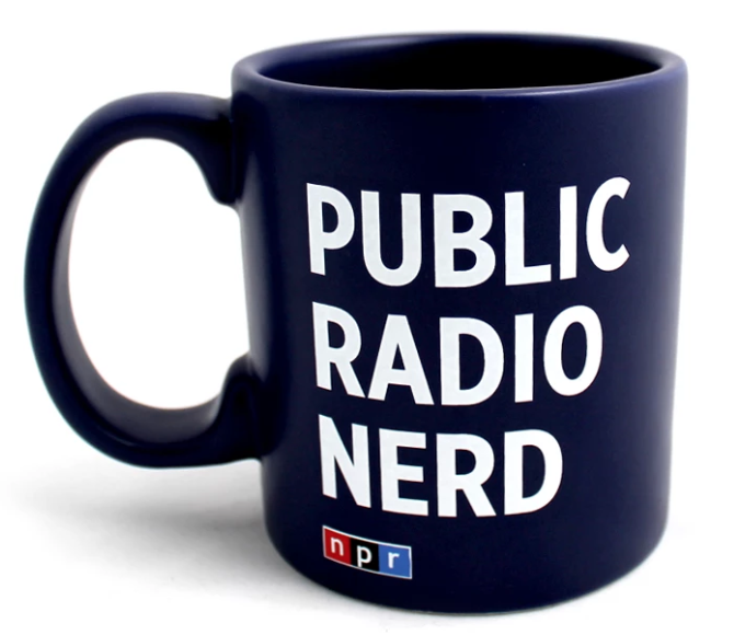 NPR's new custom printed mug