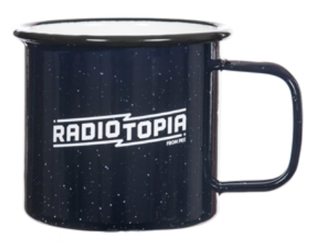 Customized mug for Radiotopia podcast network